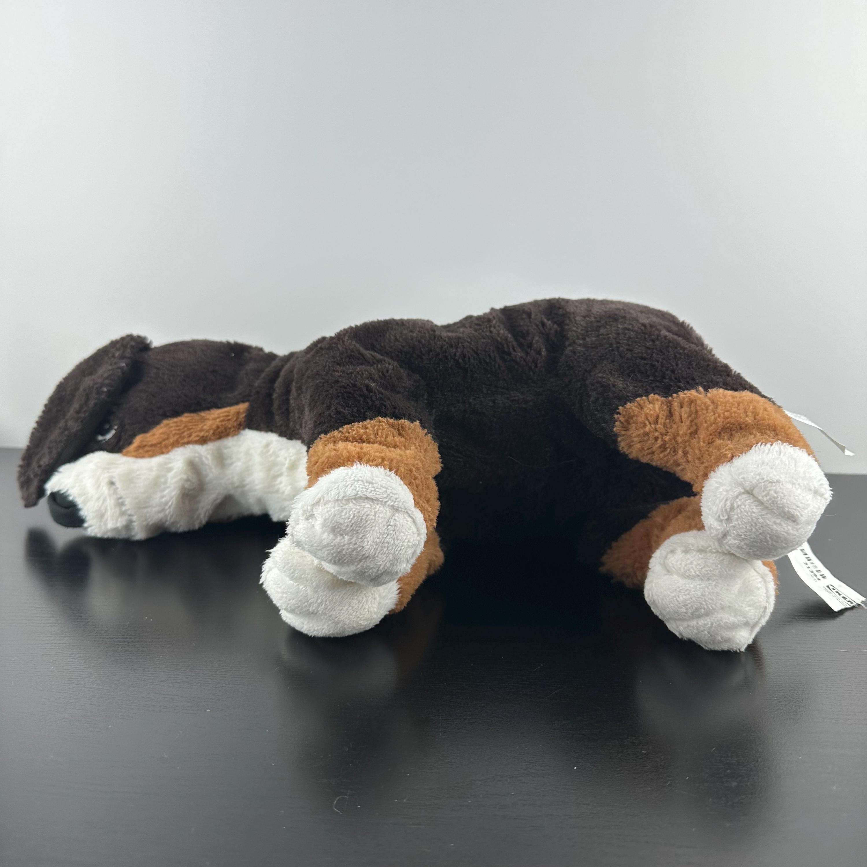 qPIGp(̂•͈Ꙫ•͈⑅﻿)̂ ୭*゜　ページ　エメナ　マイビー　トイズ IKEA Hoppig Bernese Mountain Plush Puppy Dog 14” Brown Black White