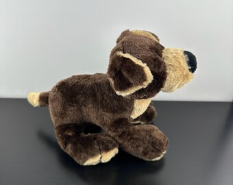 Ganz Webkinz Mocha Pup 11” Brown Tan Puppy Dog HM348 No Code Plush