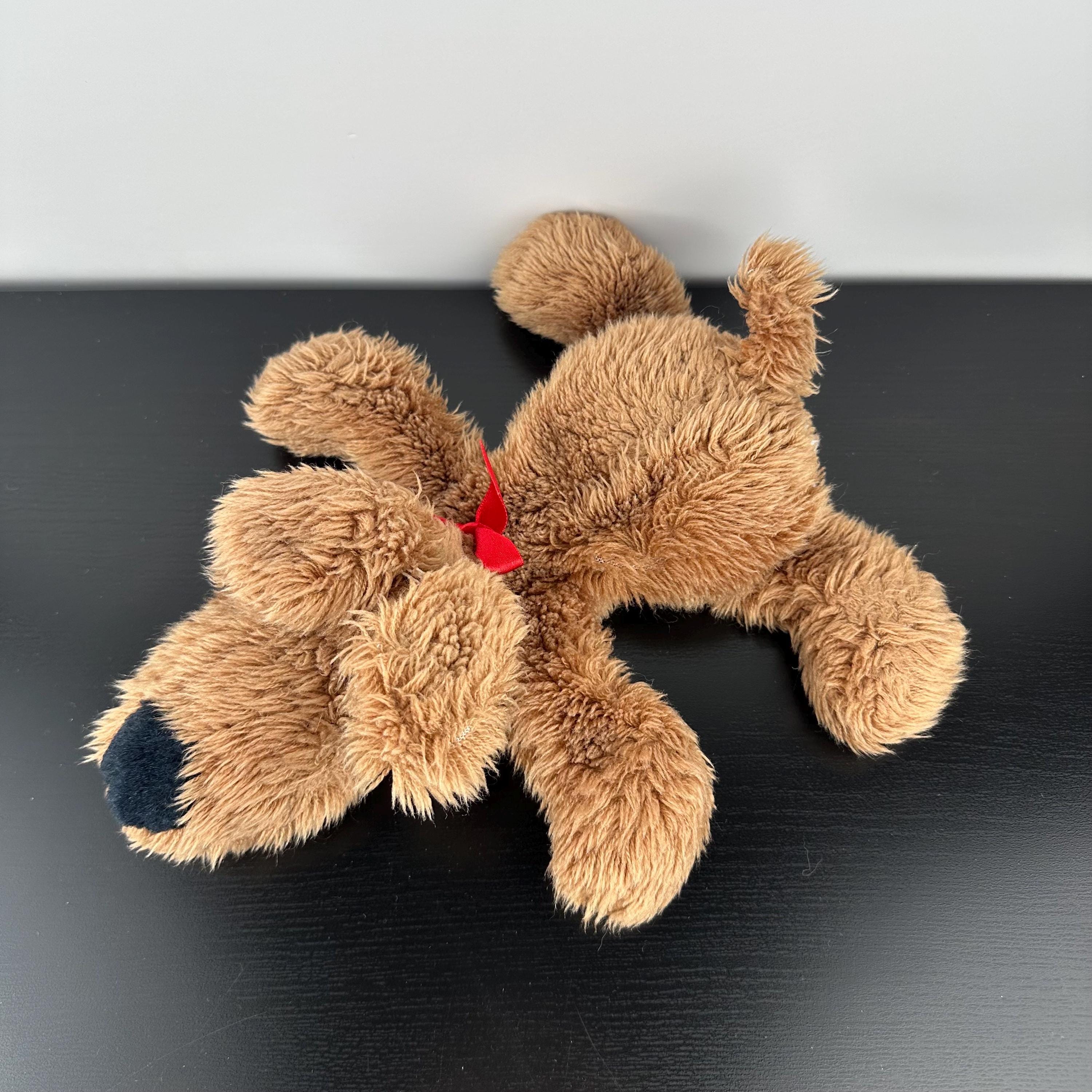 Ganz 1996 Vintage Rare Puppy Dog 11” CH1649 Brown Floppy Plush