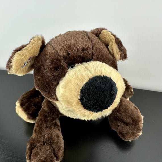 Ganz Webkinz Mocha Pup 11” Brown Tan Puppy Dog HM348 No Code Plush