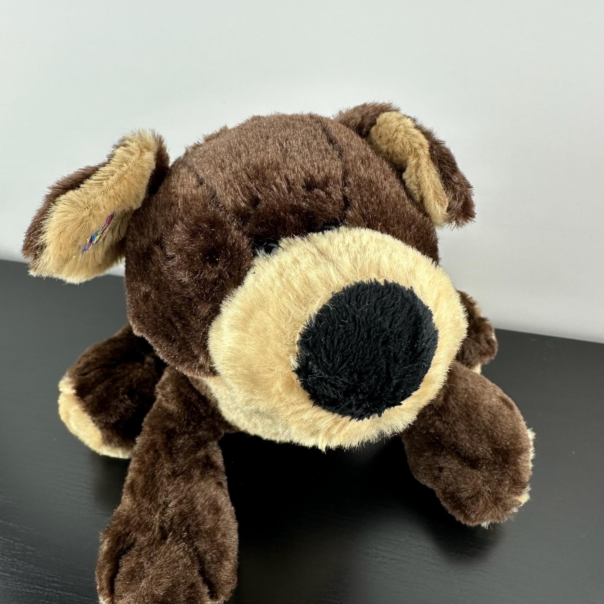 Ganz Webkinz Mocha Pup 11” Brown Tan Puppy Dog HM348 No Code Plush