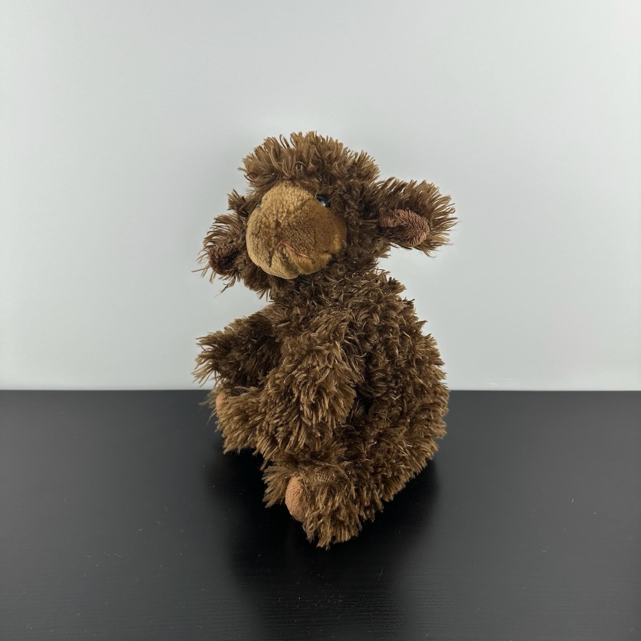 Russ Berrie Lambert Lamb Sheep 9” Chocolate Brown Plush Stuffed