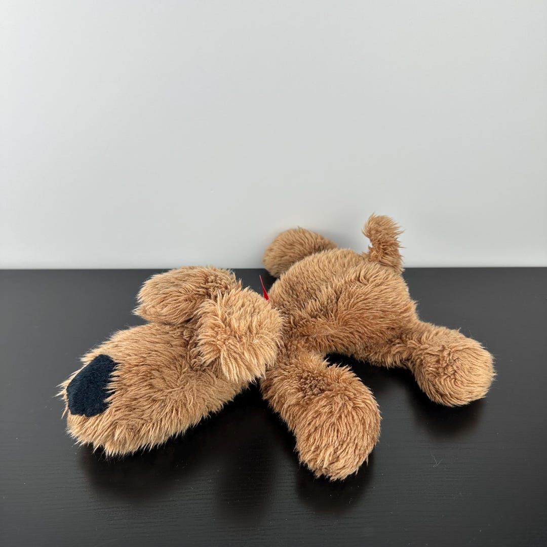 Ganz 1996 Vintage Rare Puppy Dog 11” CH1649 Brown Floppy Plush