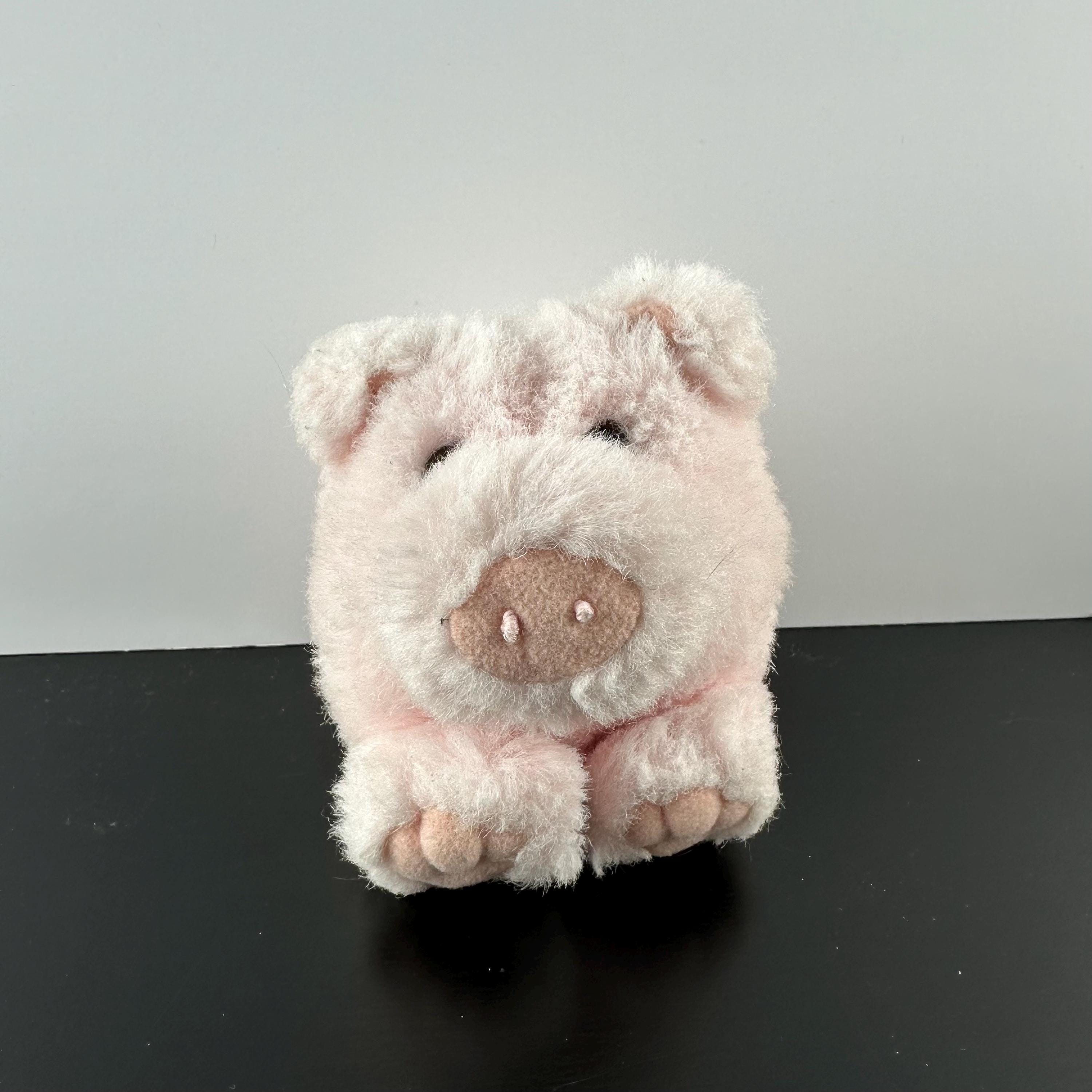 Vintage 1994 Purr-fection by MJC Pink Pig Plush Cushy Critters