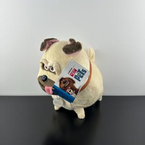Peluche de perro Mel &quot;Vida secreta de las mascotas&quot;, 9.5&quot;, nuevo, vintage