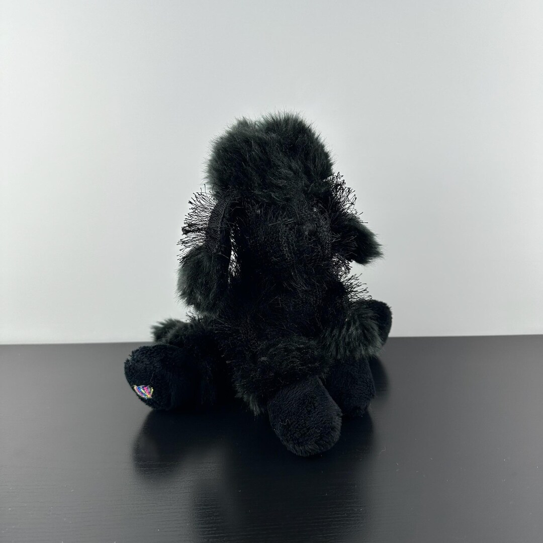 Ganz Webkinz ブラックプードル 9インチ（長さ）犬 HM191 ぬいぐるみ