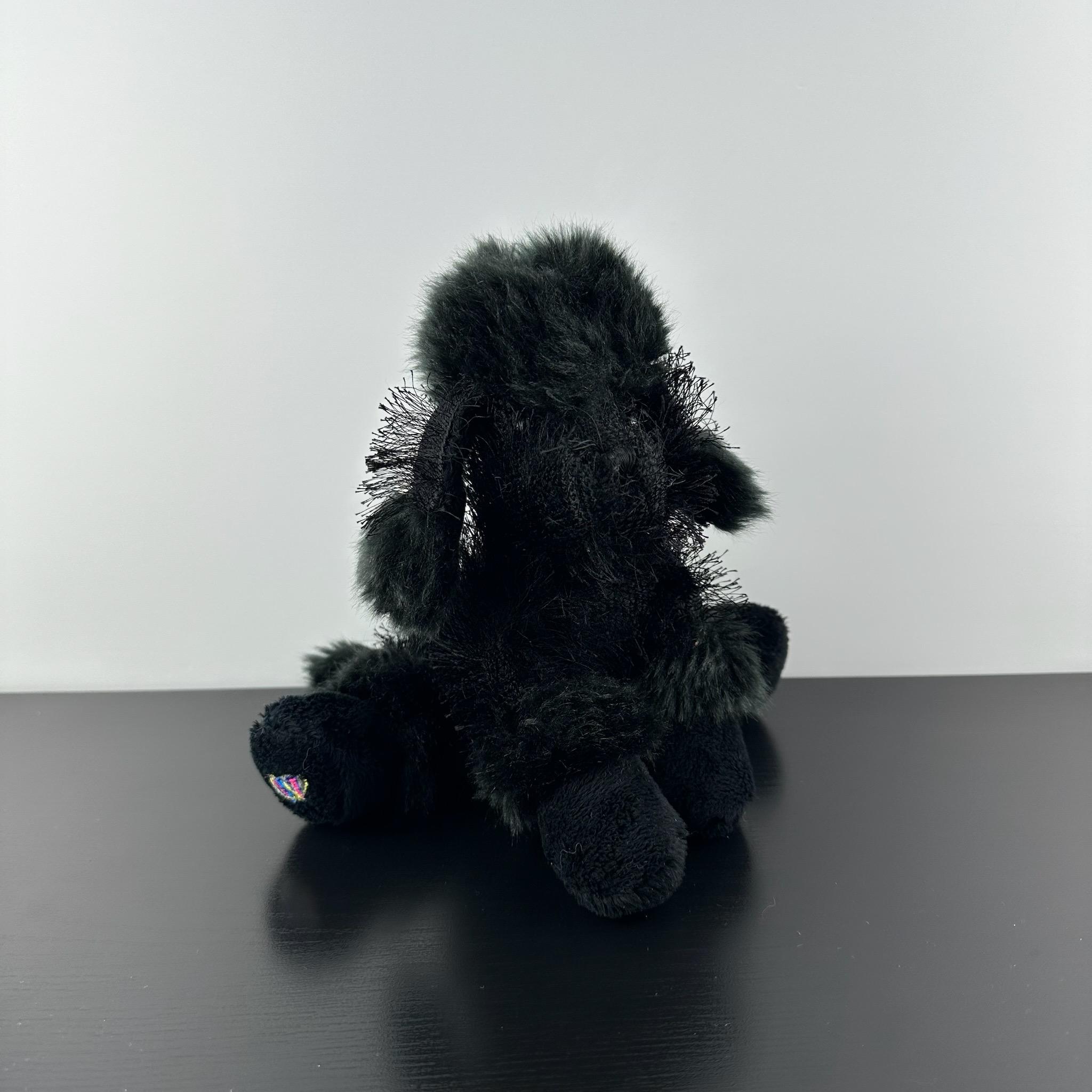 Ganz Webkinz ブラックプードル 9インチ（長さ）犬 HM191 ぬいぐるみ