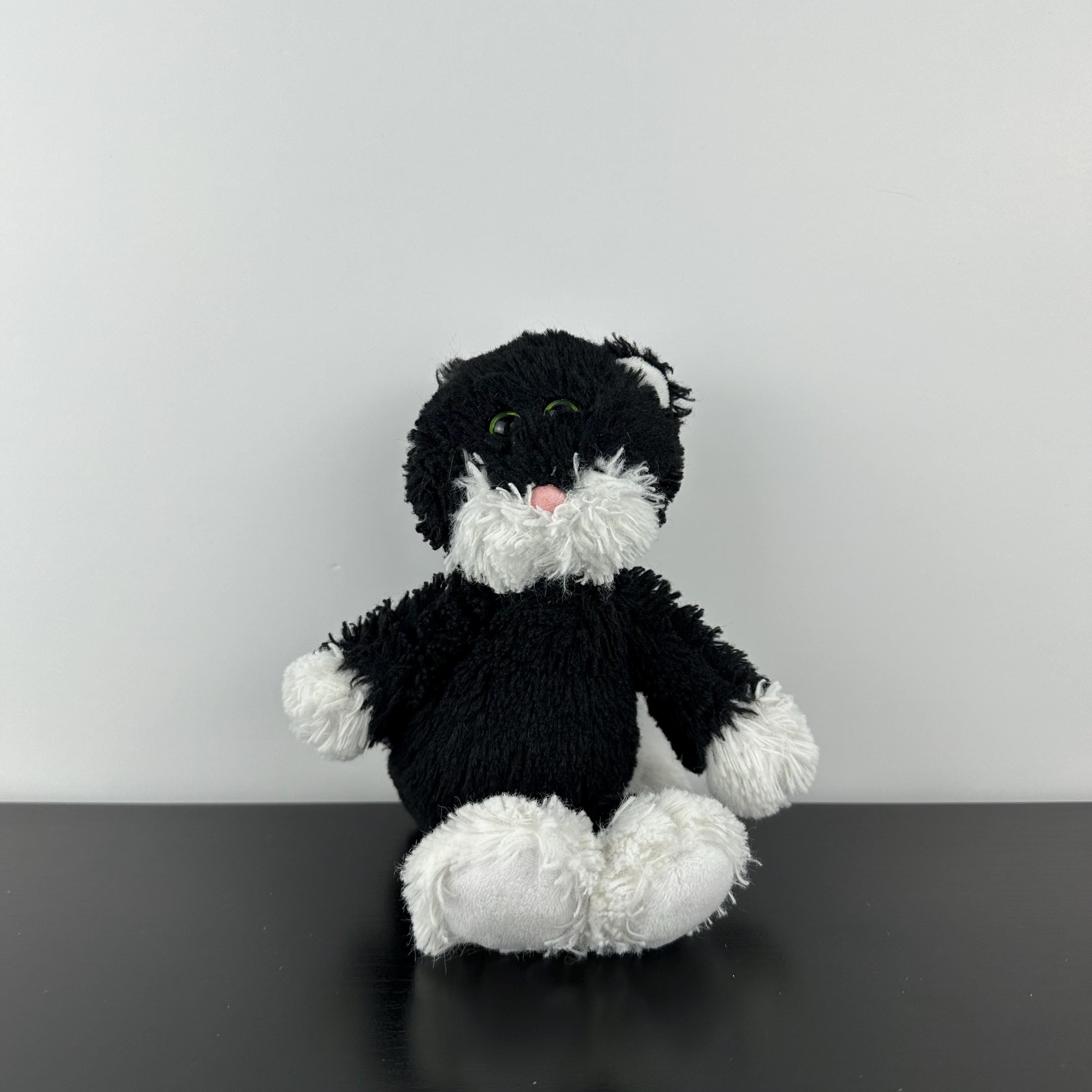 TY Bessie Small 7” the Black and White Cat Attic Treasures Cuddlys
