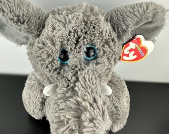 TY Attic Treasure Cuddlys Ella the Elephant 14” Large Size Plush