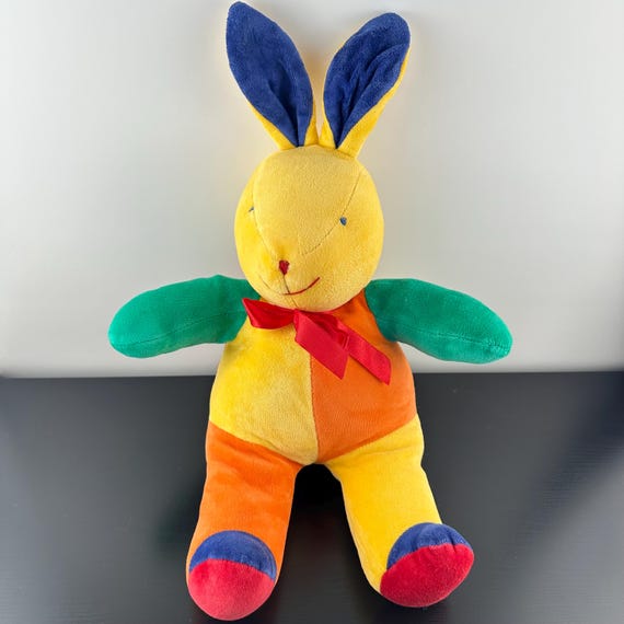 Bunny PLUSH/tricolor 人形 Bunny PLUSH/tricolor 人形 Bunny PLUSH