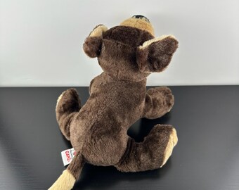 Ganz Webkinz Mocha Pup 11” Brown Tan Puppy Dog HM348 No Code Plush