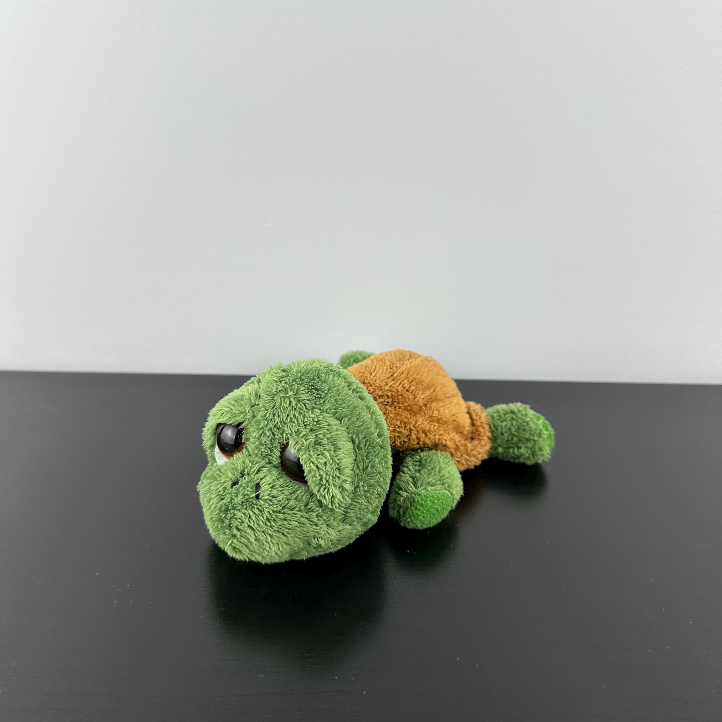 Russ Lil Peepers Shecky Turtle Plush Stuffed Animal 6” Small