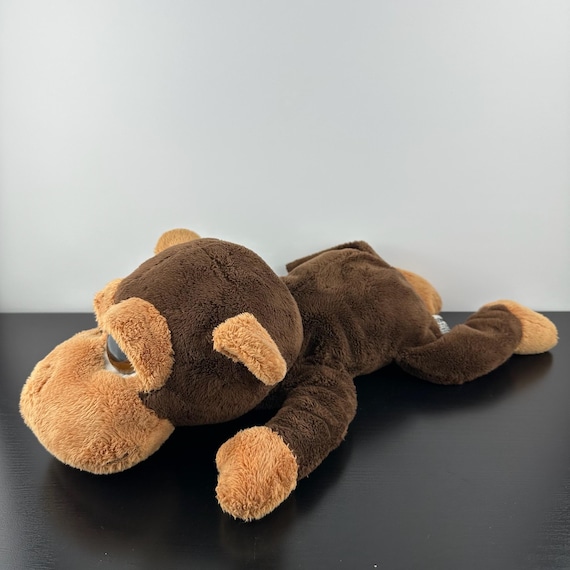 Russ Berrie Lil Peepers Rare Diggleby Brown Monkey 17” Large Size