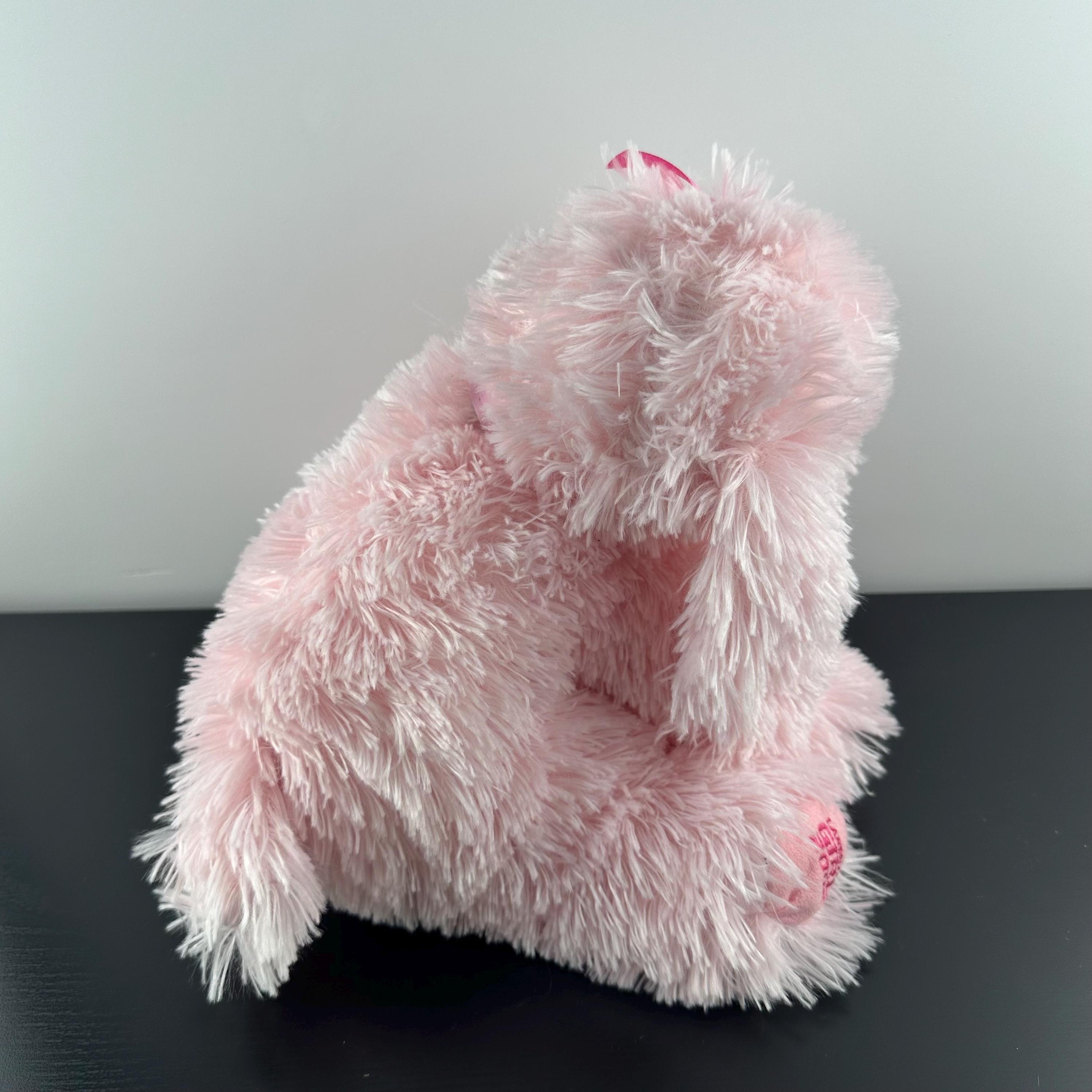 LaSenza 女の子用 ピンク犬ぬいぐるみ ヴィンテージ 2005年製 リボン