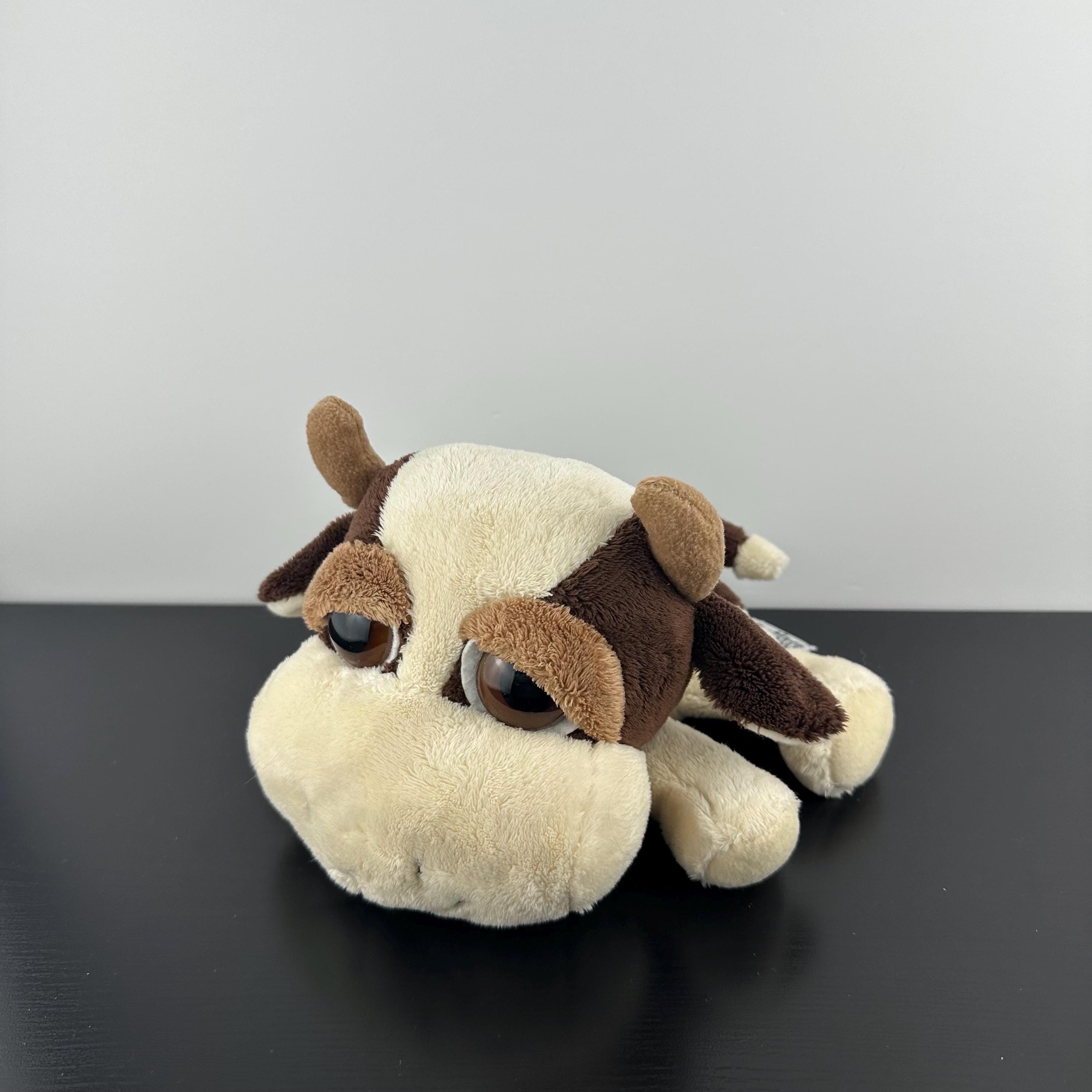 Russ Berrie Lil Peepers Marlow Cow Bull 9” Big Brown Eyes Plush