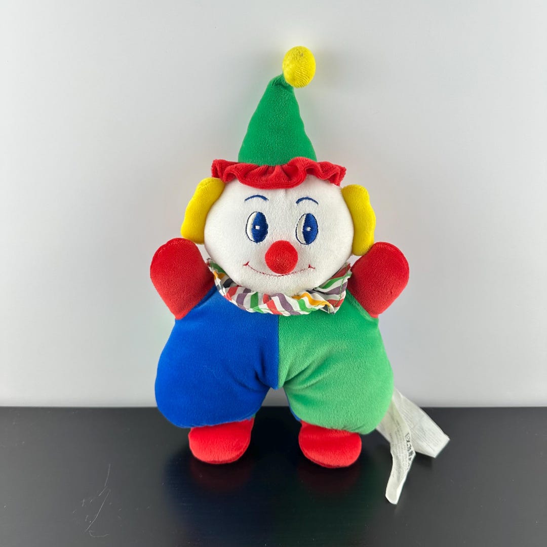 ヴィンテージ 90年代 バタット ベロア ピエロ 原色 ぬいぐるみ 11