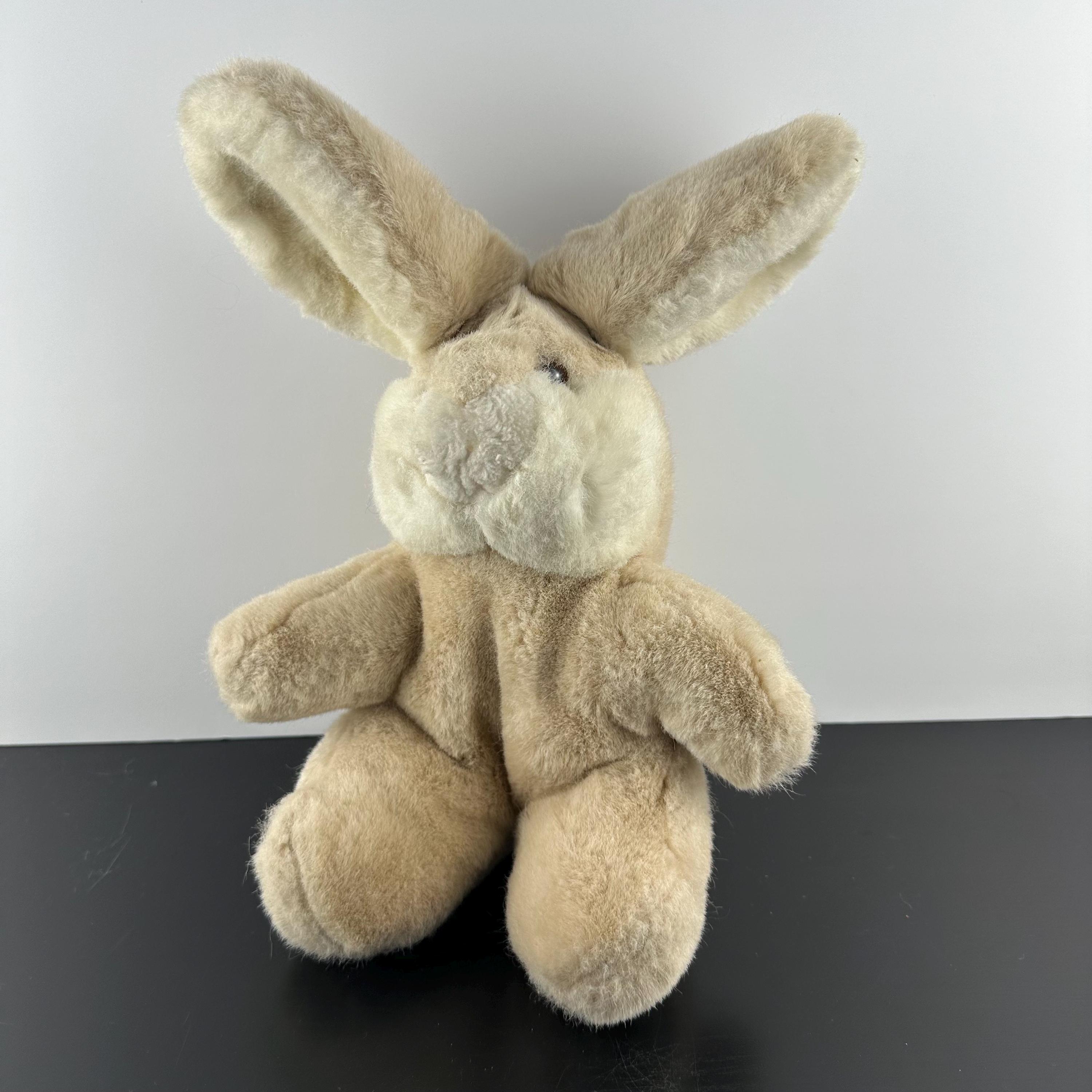 Vintage 1982 Gund Floppy Ear Easter Bunny Rabbit Stuffed Animal