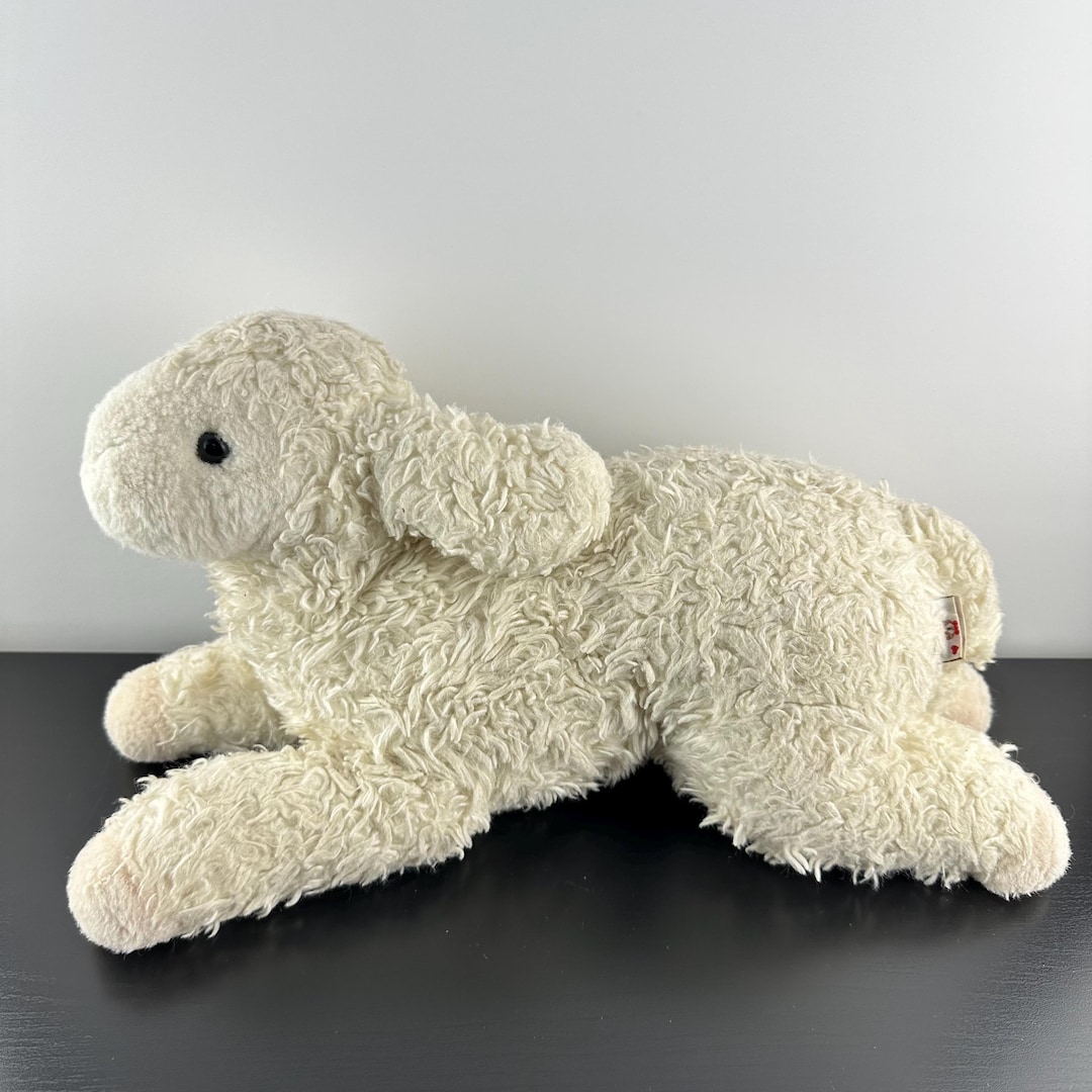 Vintage Gund Sheep Lamb 1990 Plush Stuffed Animal Babygund 15