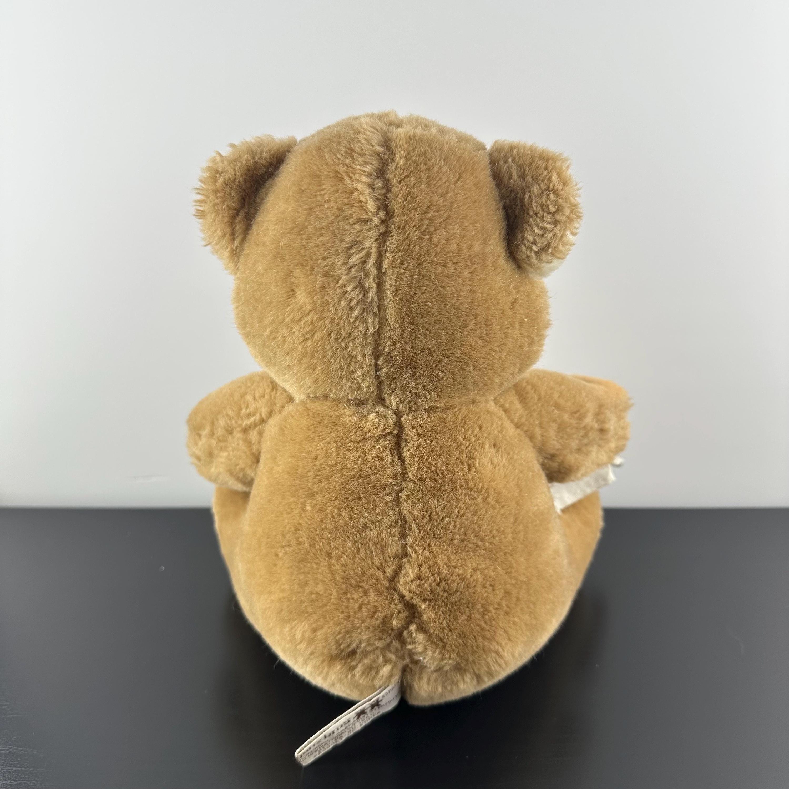 Vintage 1989 Ganz Pizzazz Tender Tear Drops Brown Teddy Bear