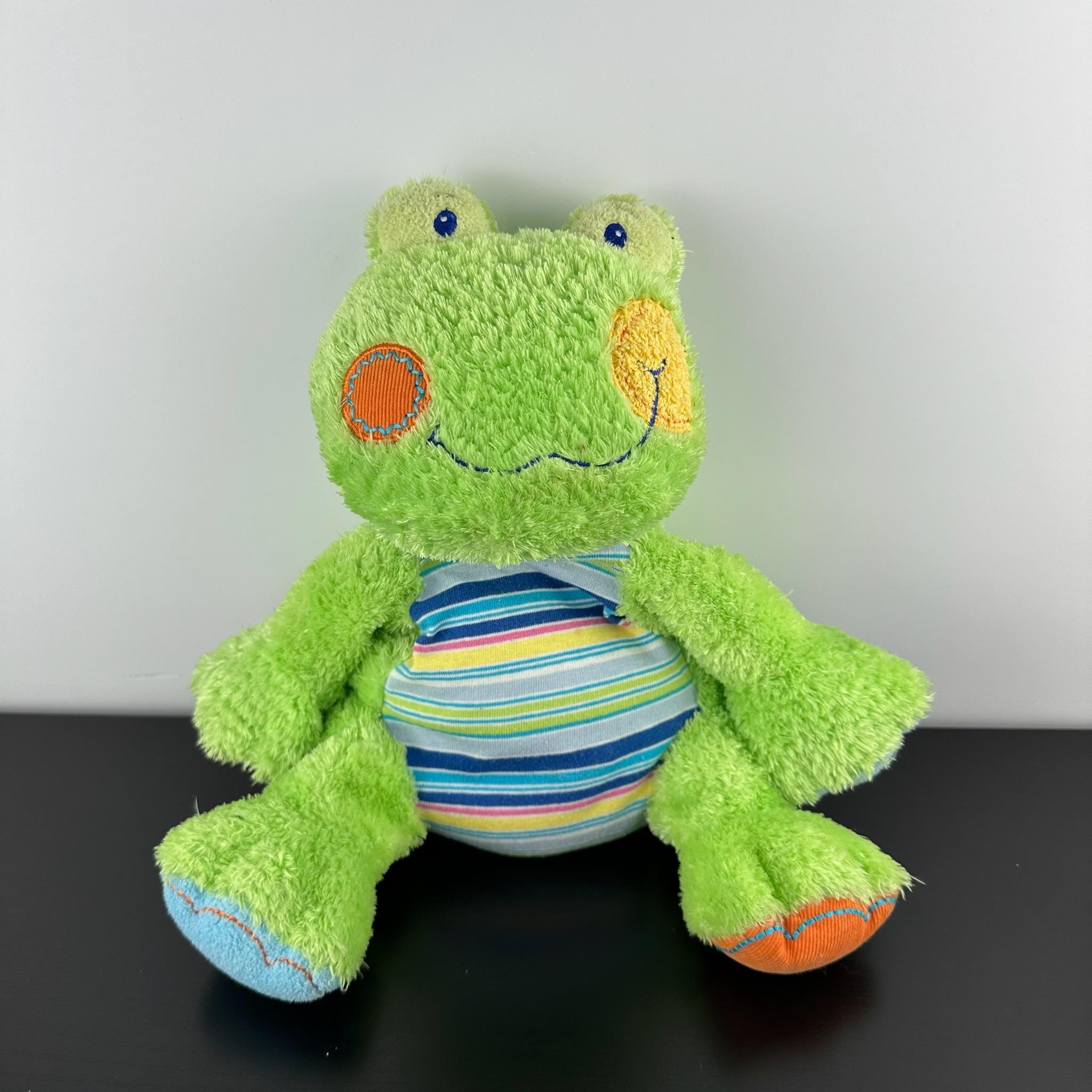 Mary Meyer Cheery Cheeks Pastel Green Happity Frog Toad 12