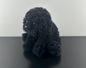 ラス・ベリー作 シープドッグ ぬいぐるみ 横たわる犬 ヴィンテージ