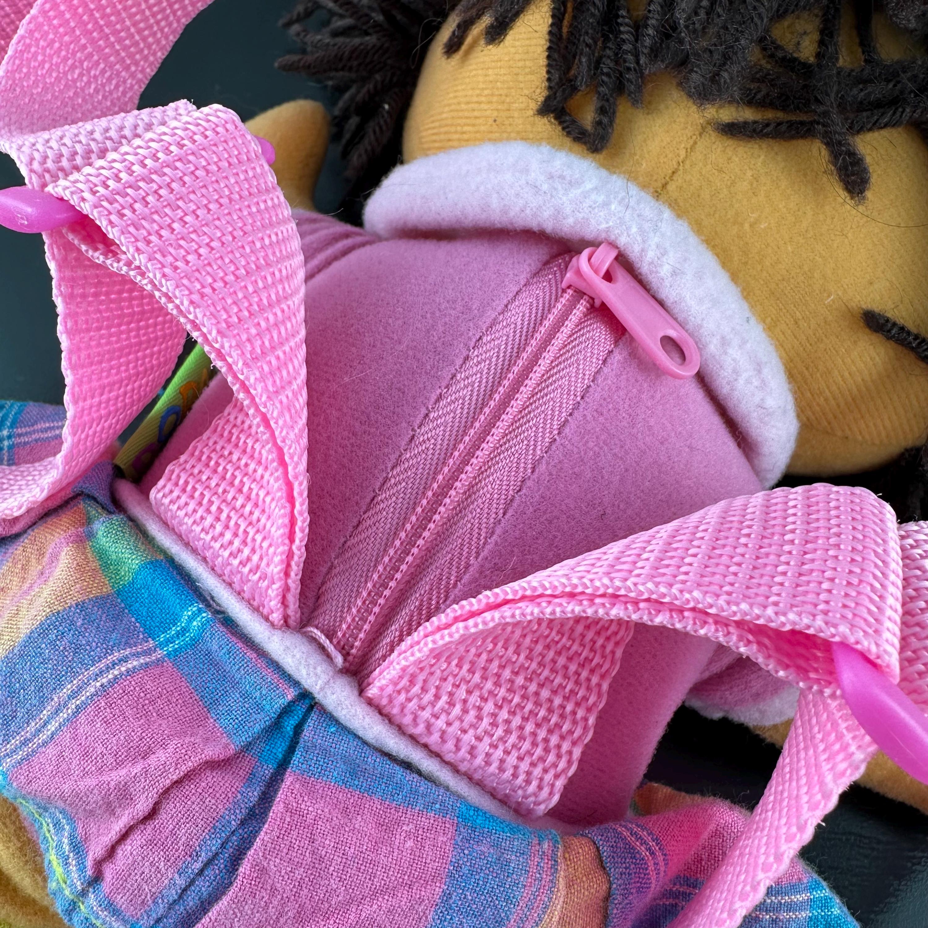 Dora the Exporer Vintage Doll Plush Backpack Pink Dress Straps 15” - Etsy