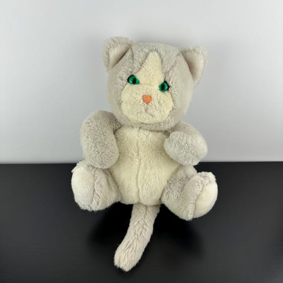Vintage 1985 24K Polar Puff Special Effects 4126 Crissy Plush Cat