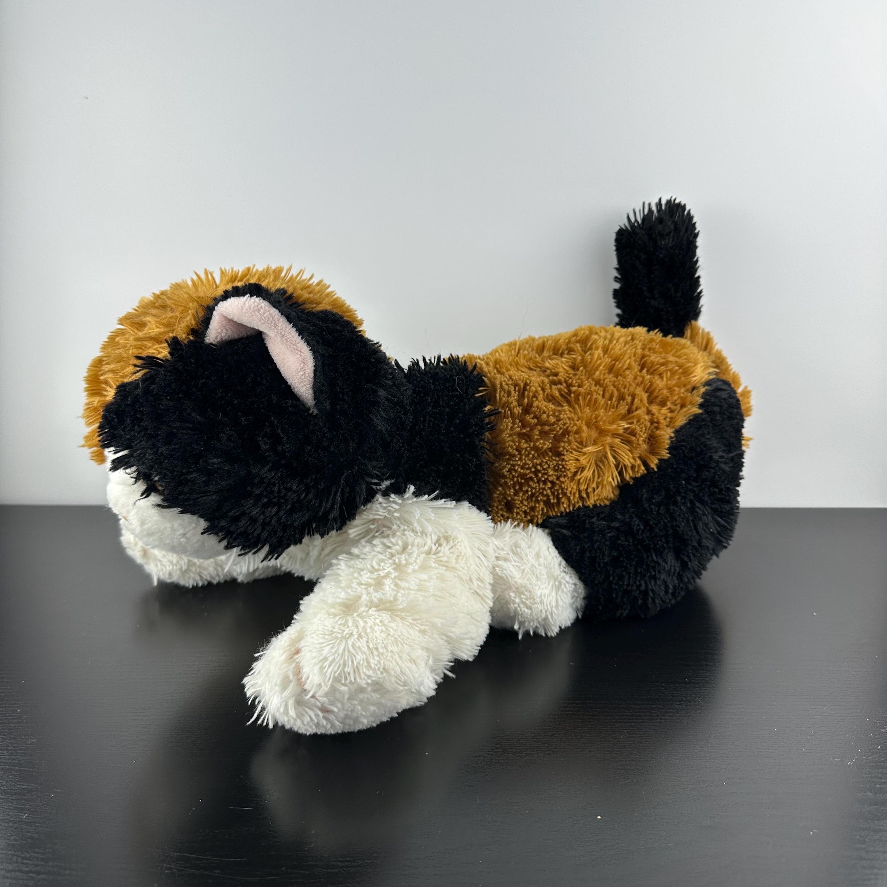 人形　La Pelucherie（ラ・プルシュリー）ヴィンテージ　アンテイーク Animal Alley Toys R Us Rare Calico Kitty Cat 17” Large Size Orange