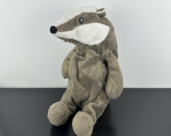 タグ付き！ Cordy Roy Badger バジャー アナグマ Vintage Stuffed Cordy Roy Jellycat Badger Plush Toys 14.5