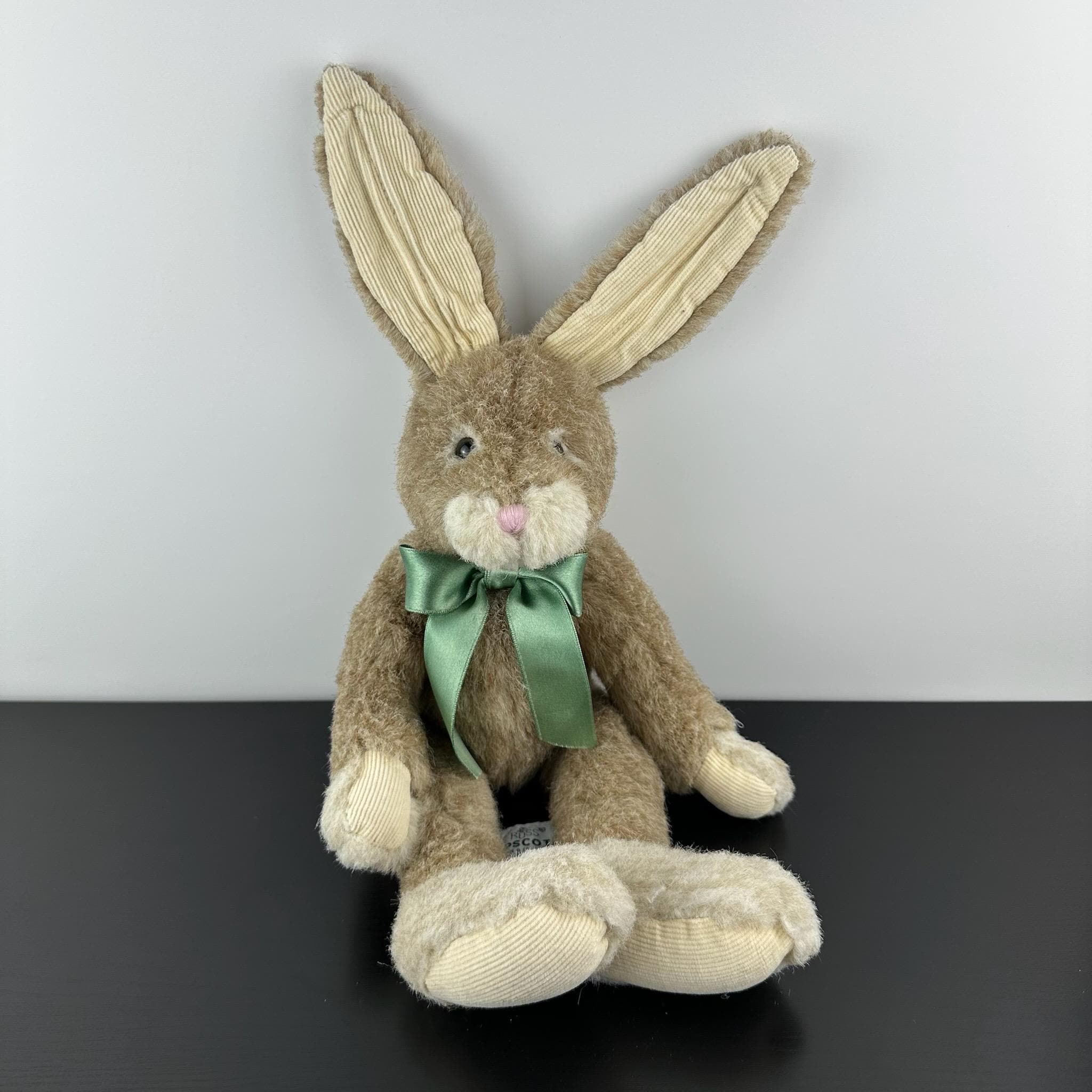 Russ Berrie Hopscotch Bunny 16” Poseable Bendable Ears Green