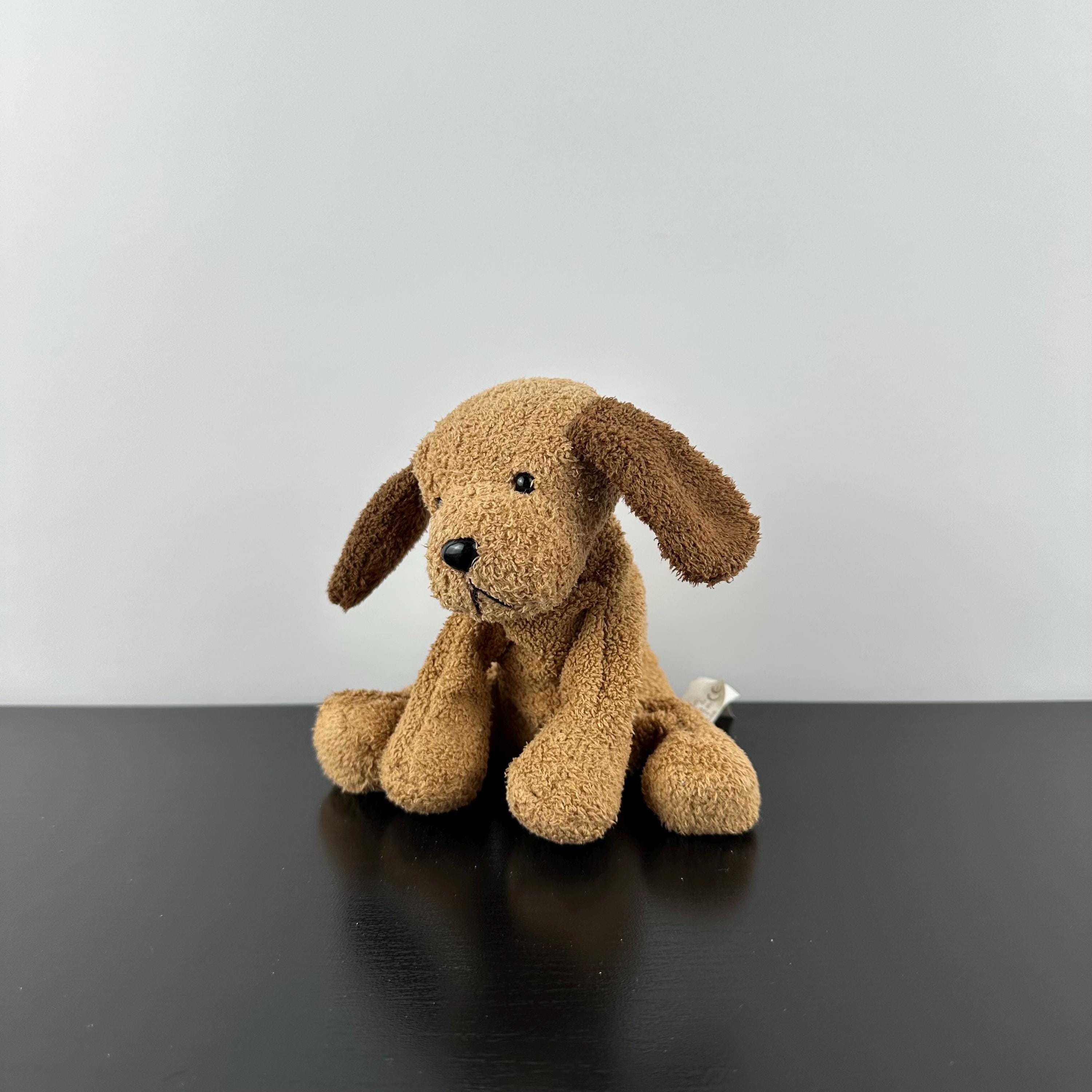 Russ Luv Pets Buddy Brown Dog Brown Plush Bean Bag Chamois Beanie