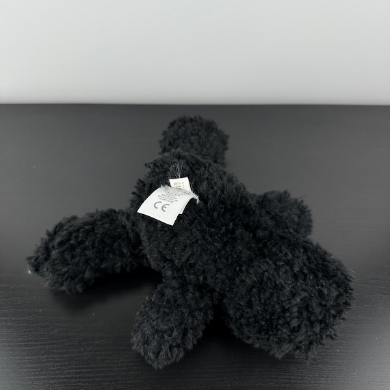 Baby Gap Brannan Teddy Bear Plush Stuffed Animal Black 7.5