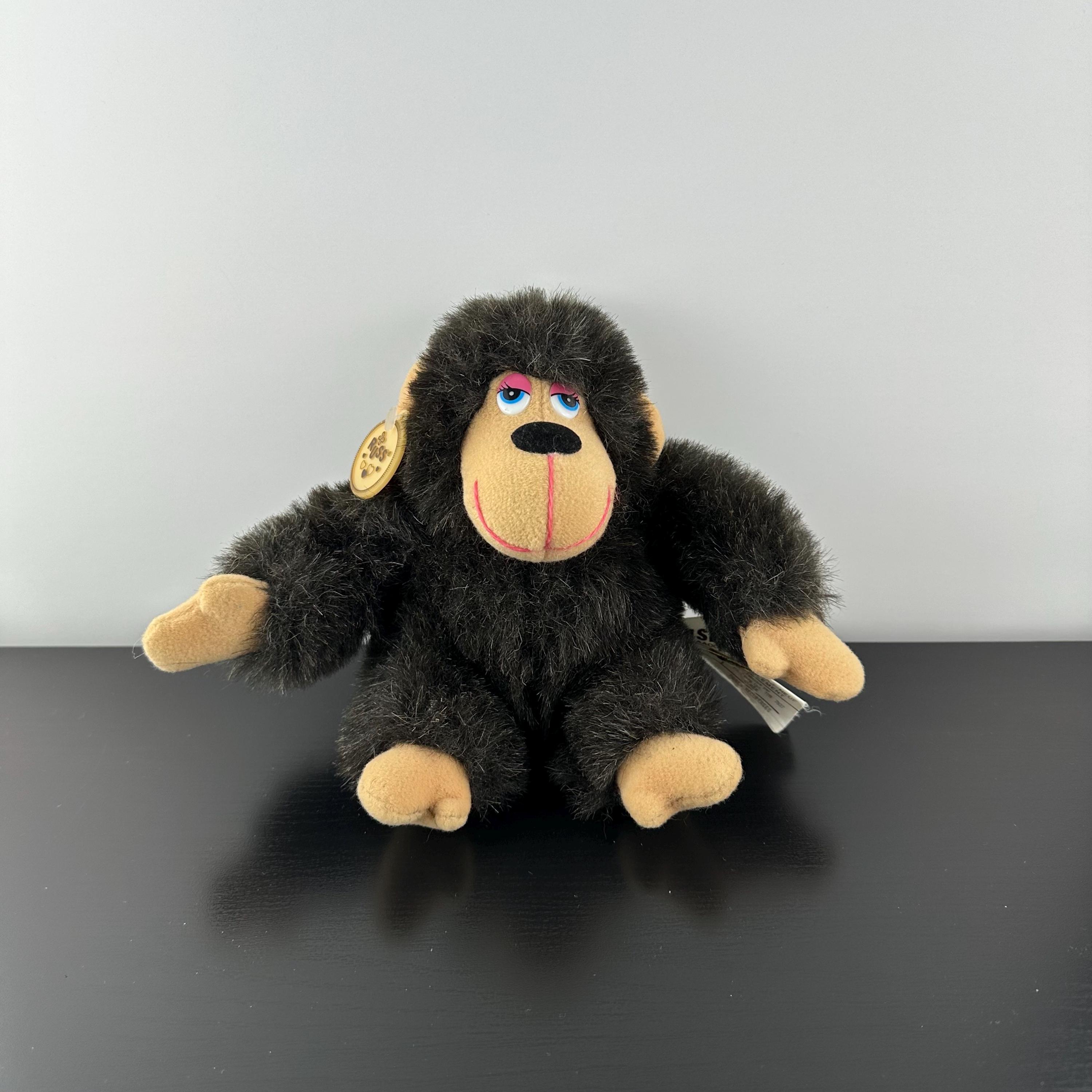 Vintage Russ Berrie Tush the Monkey Ape Gorilla Plush Stuffed