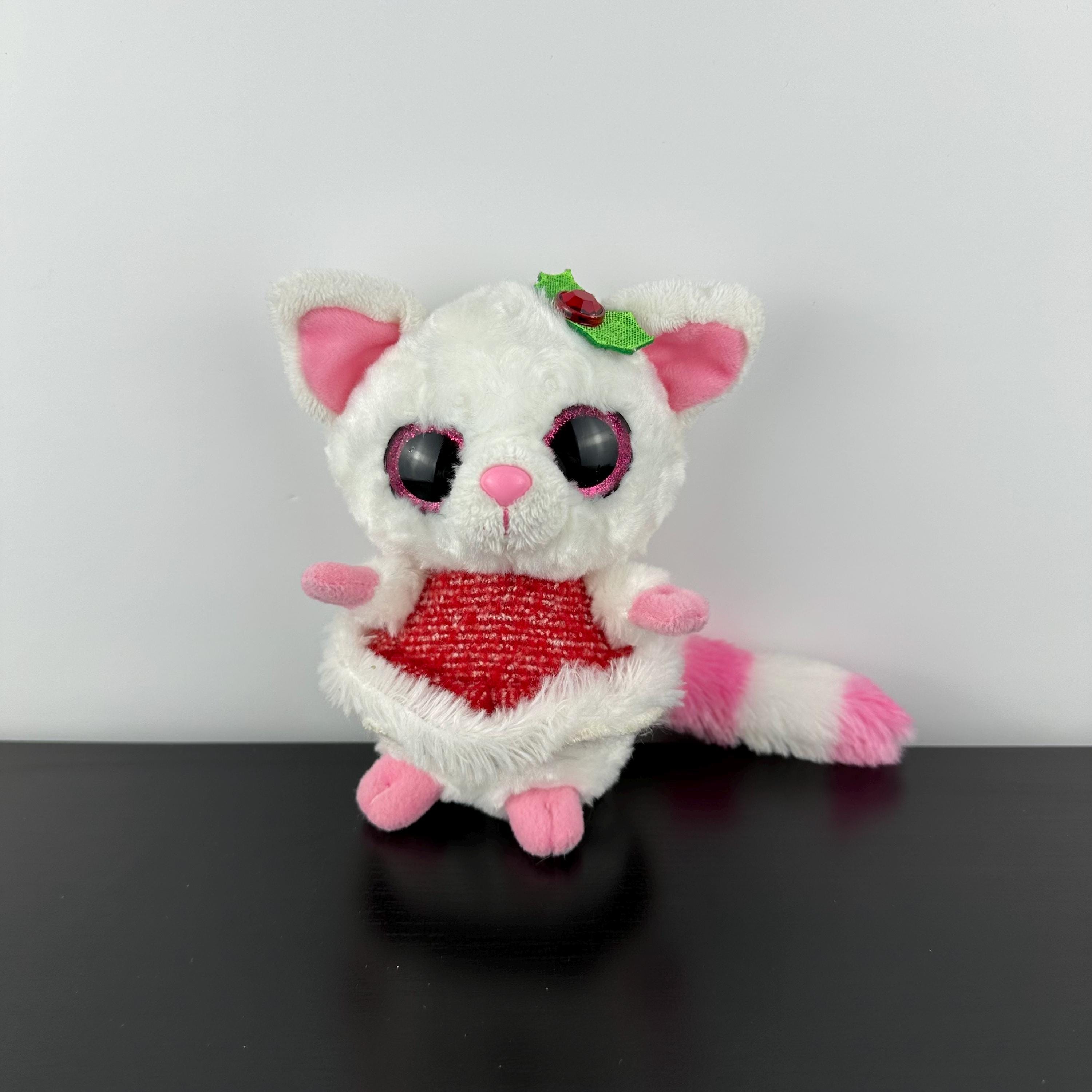 Yoohoo & Friends Christmas Skirt White and Pink Lemur 6