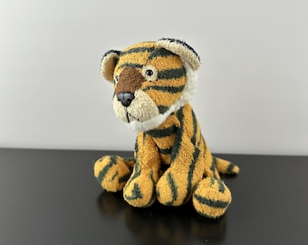 Russ Luv Pets Thor Tiger Plush Bean Bag Chamois Beanie RARE 5