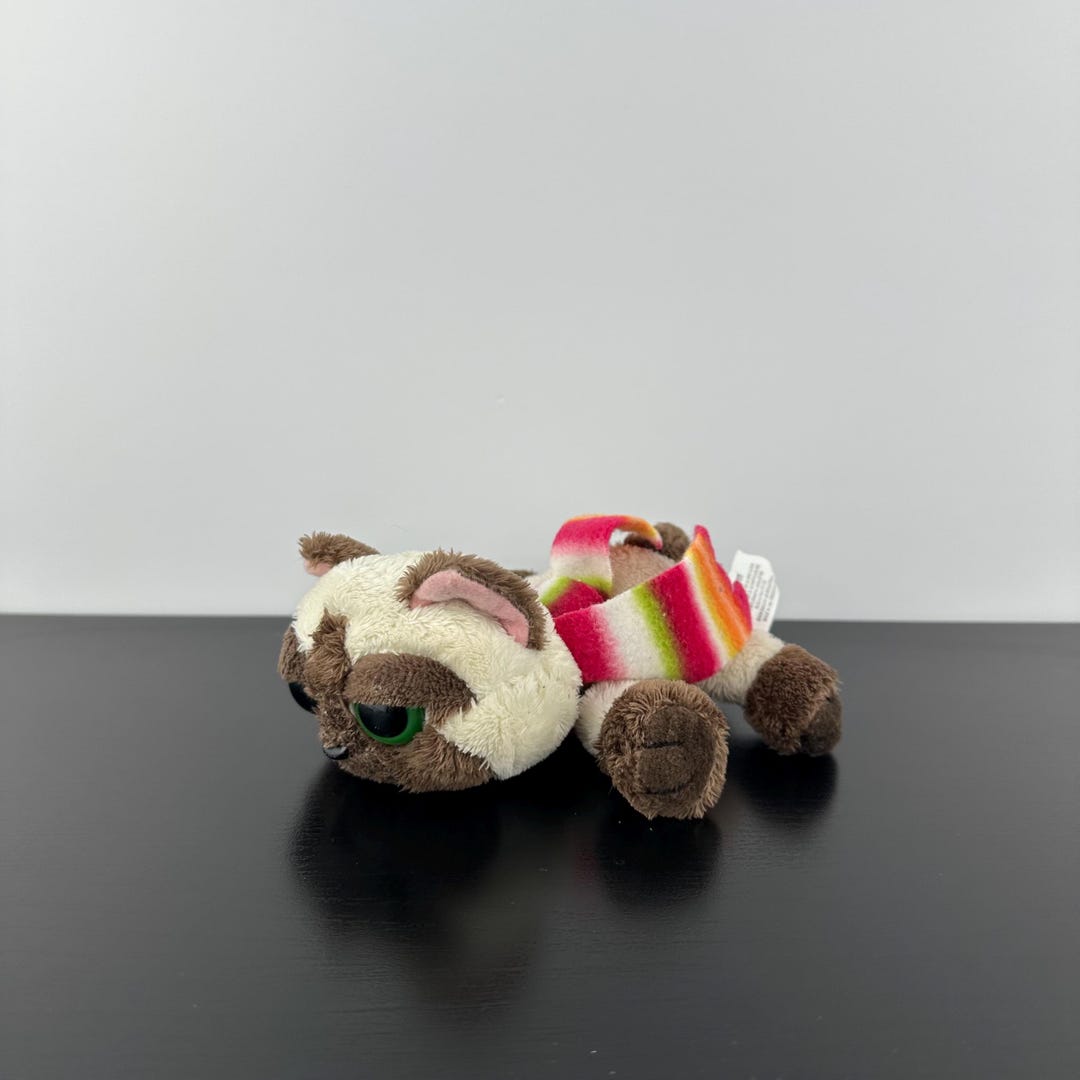 Russ Berrie Rare Lil Peepers Seonmi Siamese Kitty Cat 5” Rainbow