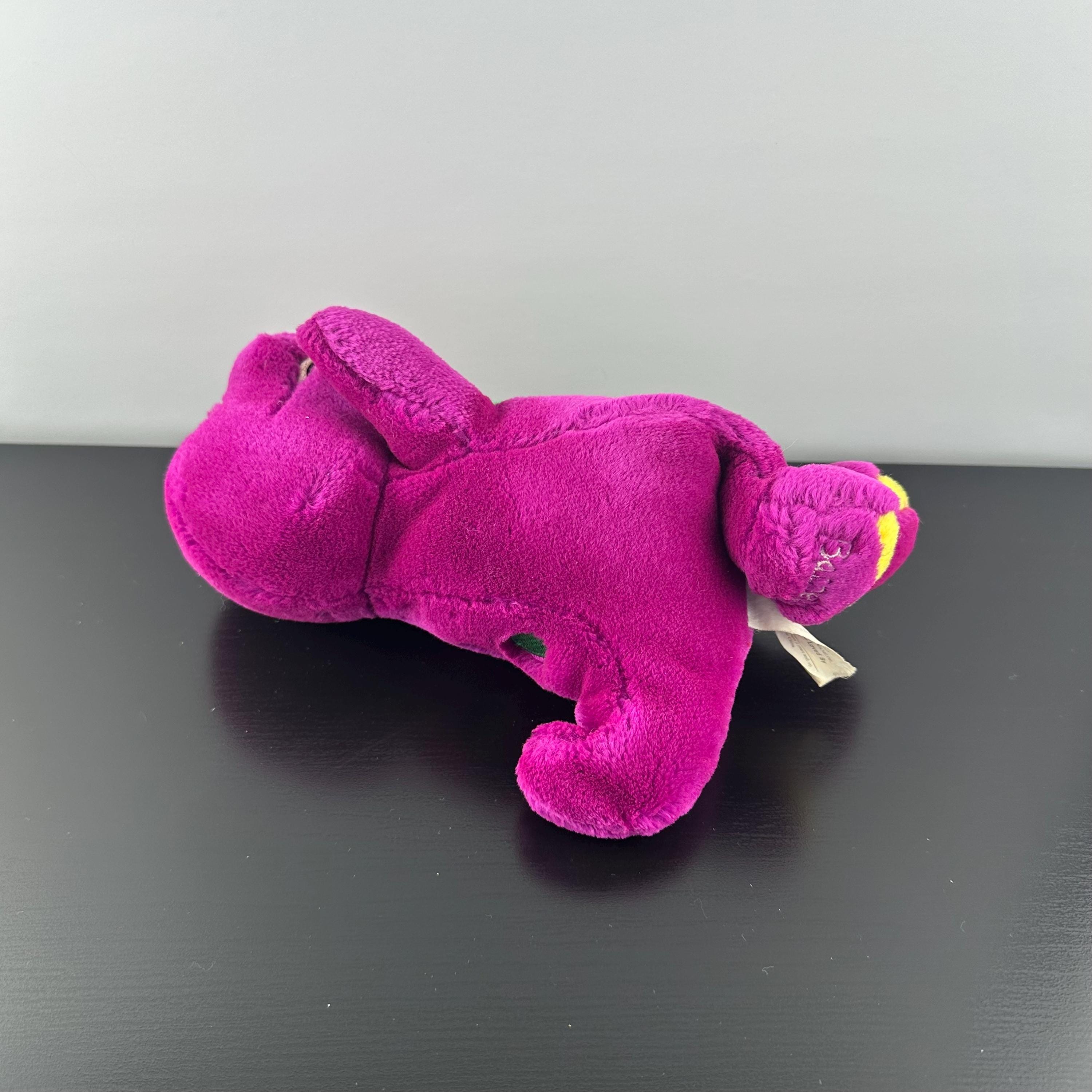 90年代ヴィンテージ バーニー 紫の恐竜 ぬいぐるみ 9インチ - Etsy 日本