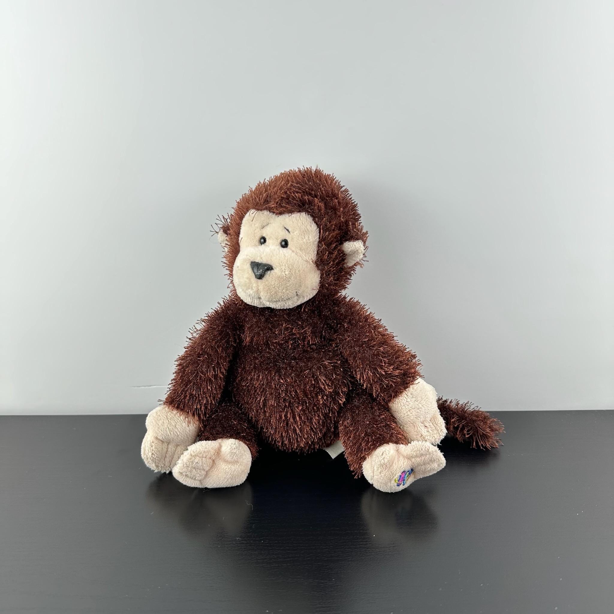 Ganz Webkinz Lil' Kinz Monkey HS008 8” Plush Stuffed Animal