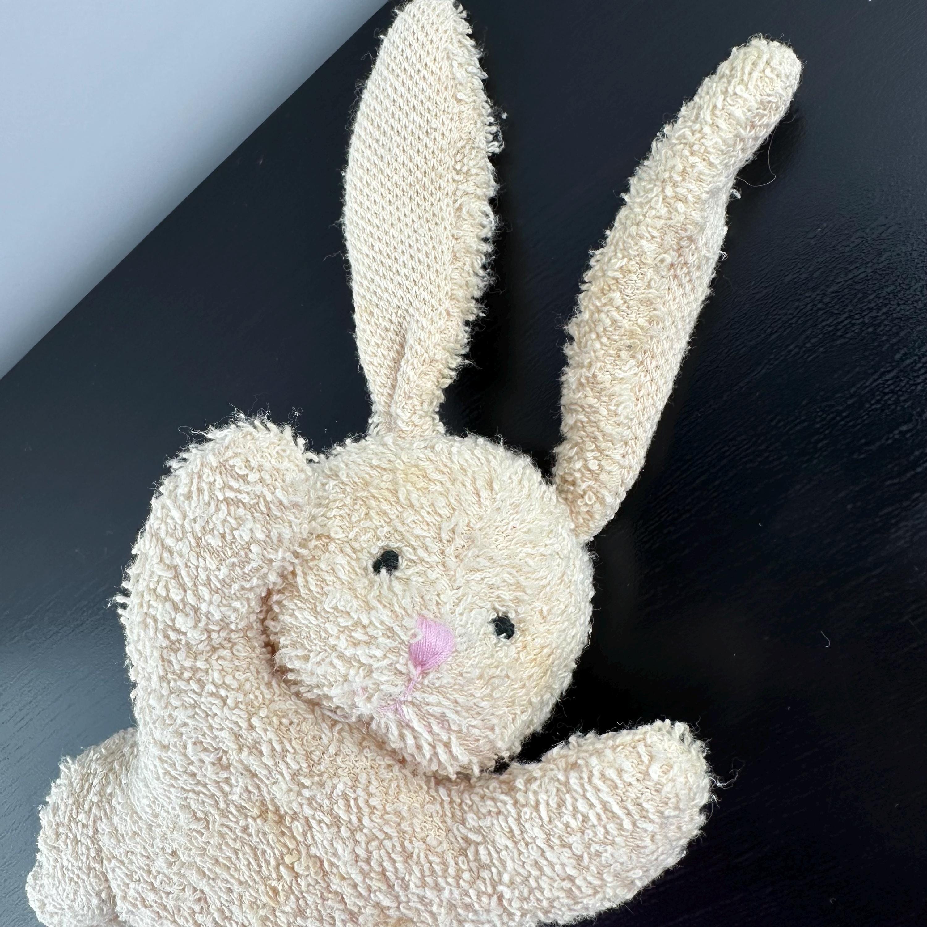 Vintage Russ Home Bitty Buddies Hops 4620 Terry Cloth Bunny Plush