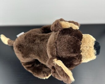 Ganz Webkinz Mocha Pup 11” Brown Tan Puppy Dog HM348 No Code Plush