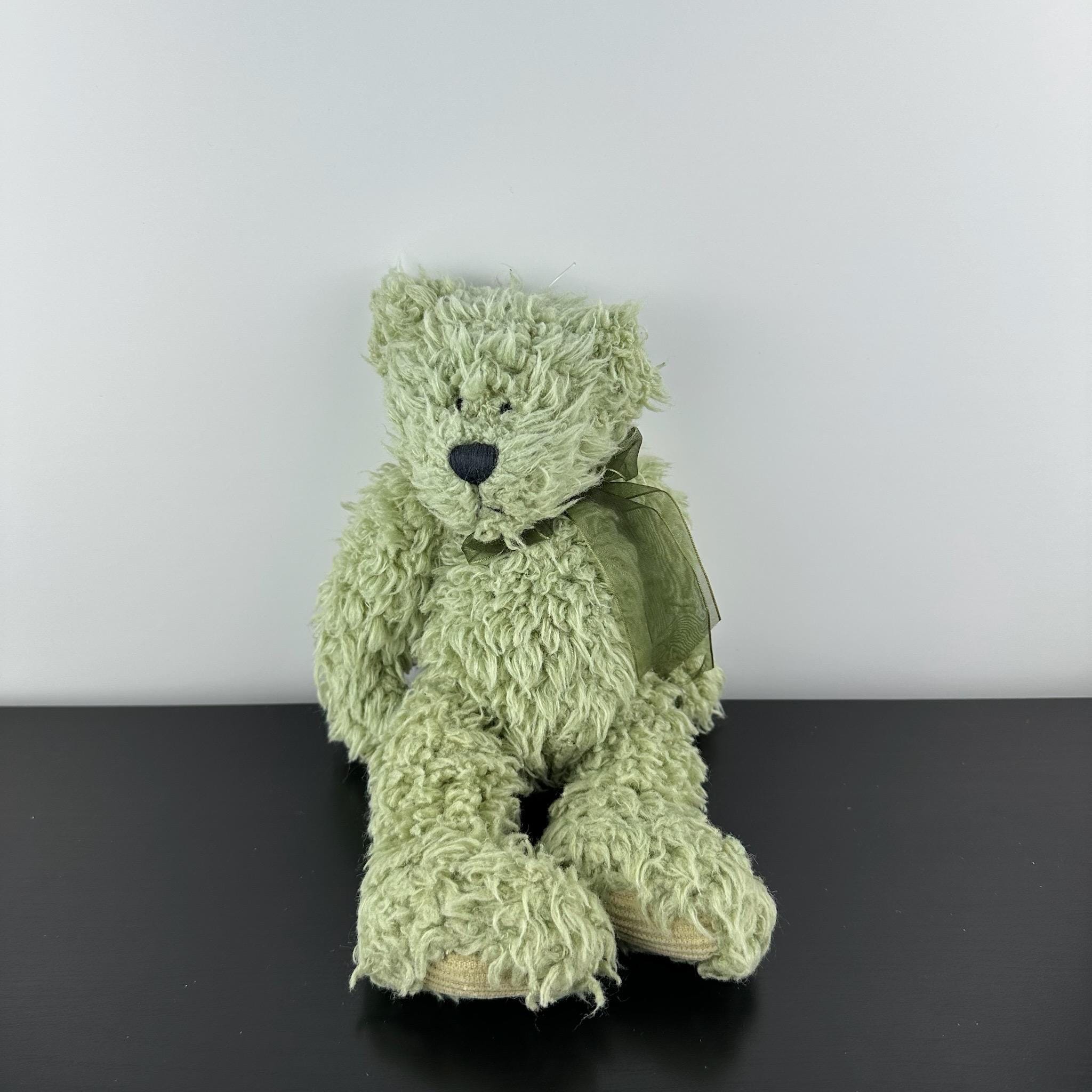 Ganz Rare 2001 Vintage Heritage Collection Green Teddy Bear 12