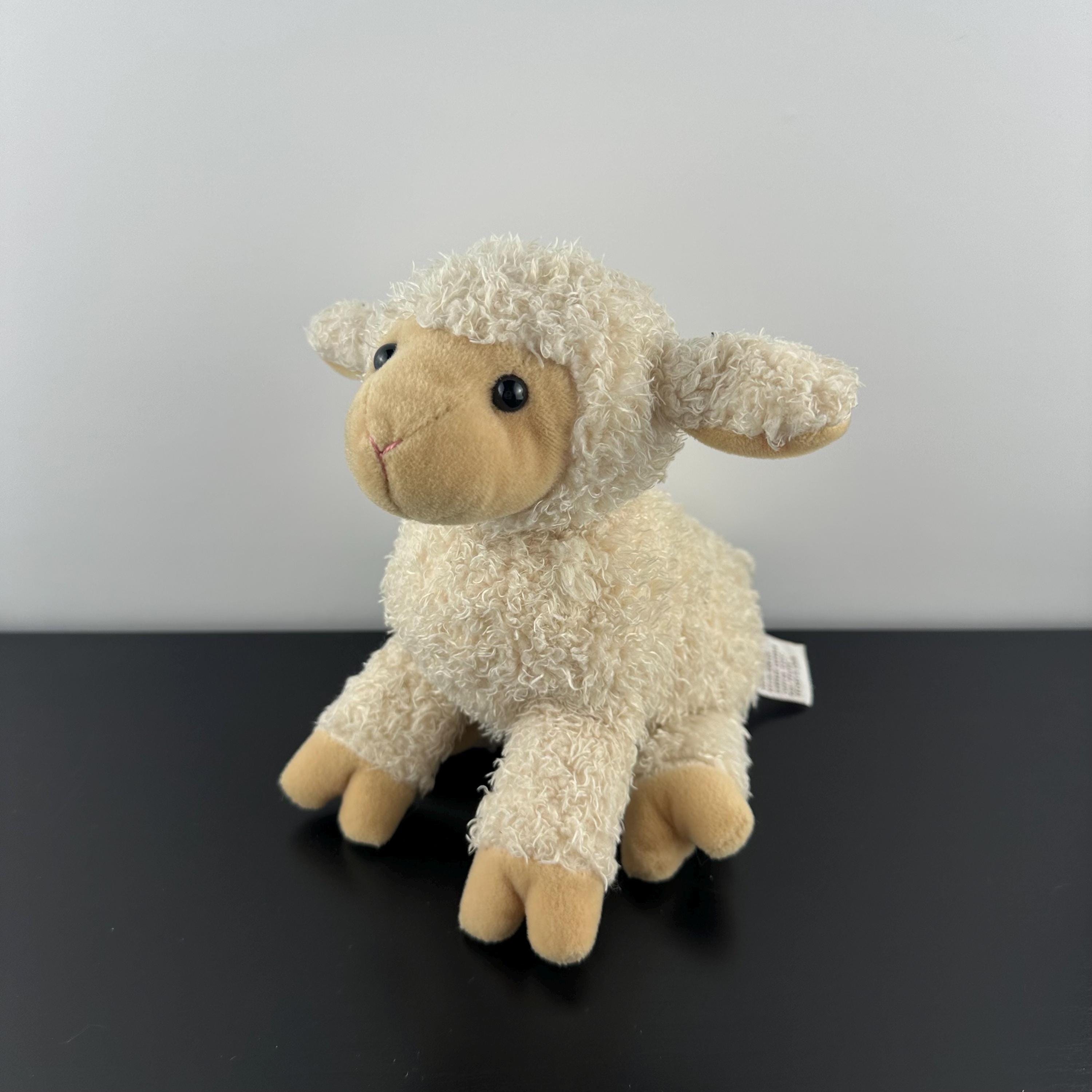 Gund Fuzzle the Sheep Lamb Plush Stuffed Animal 8.5” 30014 Vintage
