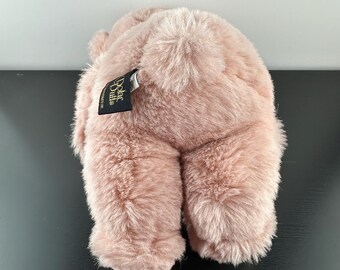 Vintage 24K Polar Puff Pink White Plush Teddy Bear Buddy 5623