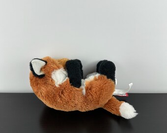 Douglas Cuddle Toys Lil Handful Baby Red Fox 6” Realistic Orange