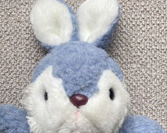 ヴィンテージ 1982年 青と白のぬいぐるみ ウサギ AMC 超レア 80年代