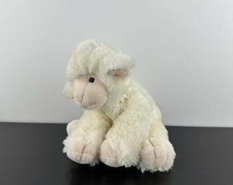 人気作家様　ハンドメイド　ラム　羊　ぬいぐるみ　アンティーク ラス・ベリー リリ 羊 ぬいぐるみ ラム 8インチ クリームベージュ