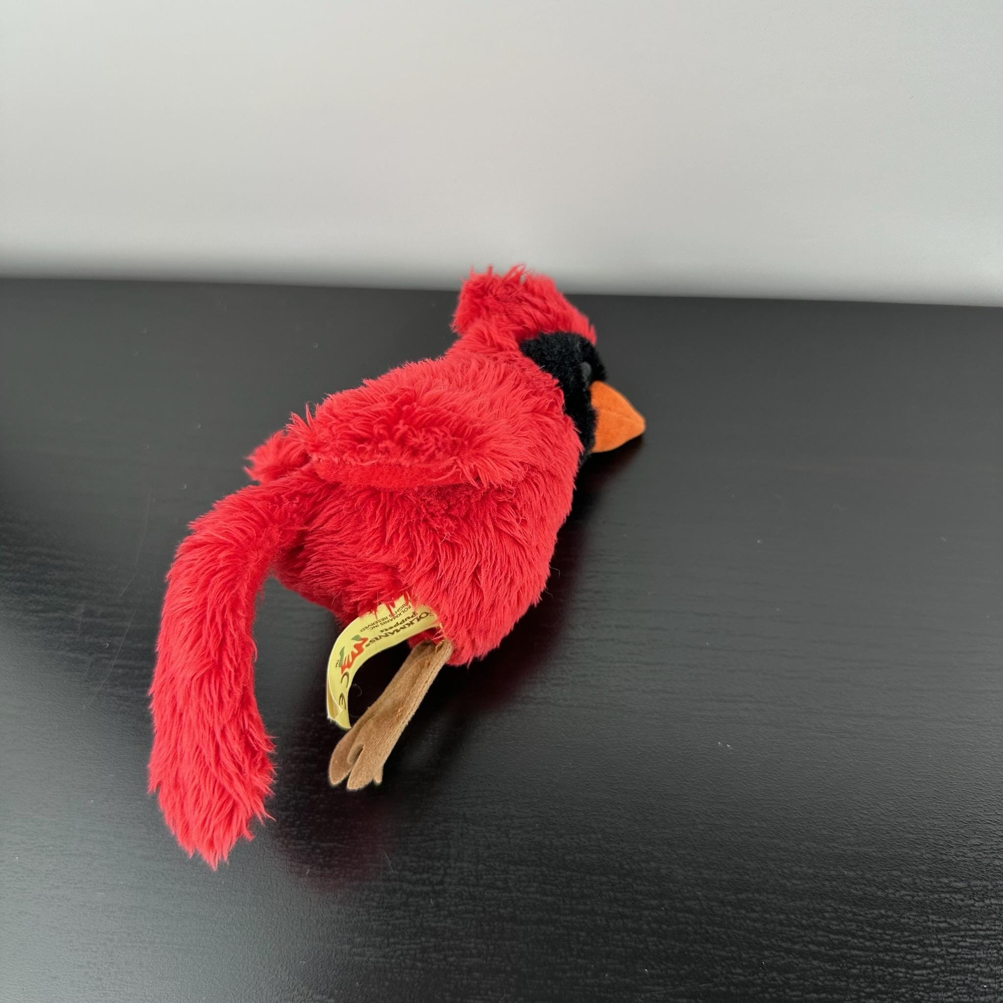 Folkmanis Mini Cardinal Bird Finger Puppet 4