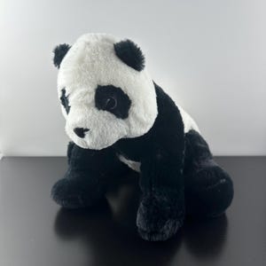 Ikea Kramig Panda Plush Stuffed Animal 13” Vintage Collectible