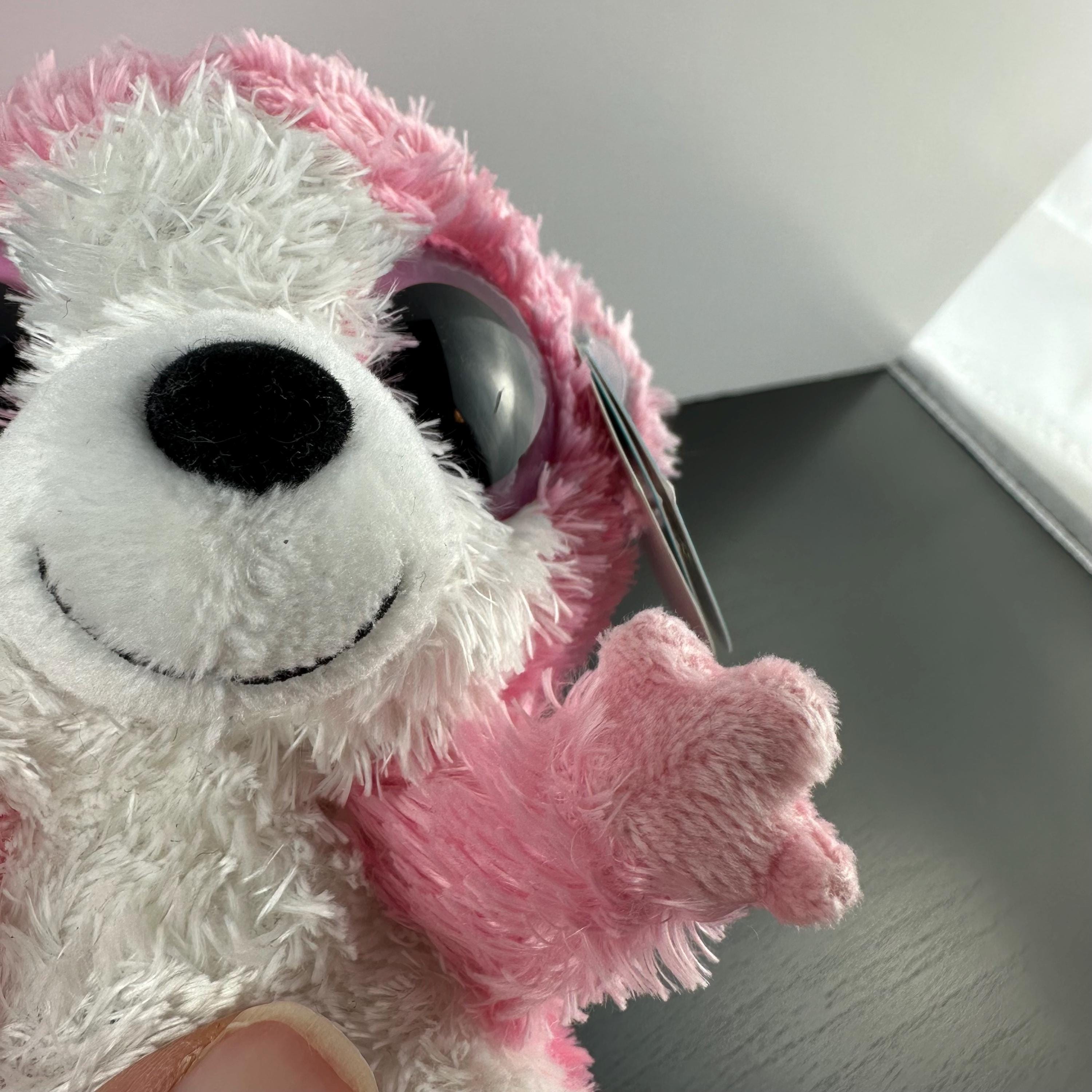 TY Beanie Boo BUBBLEGUM the Pink Lemur 6