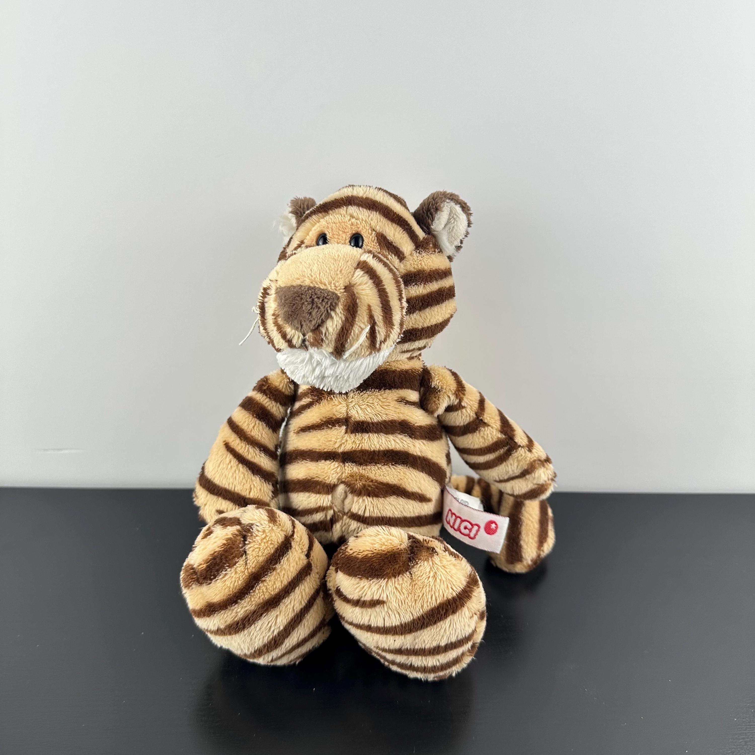 極希少/北欧AOR◆TEN TIGERS/JUST GOOD FRIENDS Nico Tiger Dangling Wild Friends Plush Stuffed Animal 10” 25cm